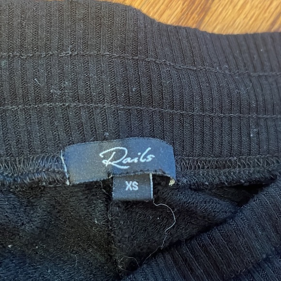 Rails Women’s Jet Black Star Matching Set Size XS - Picture 10 of 11